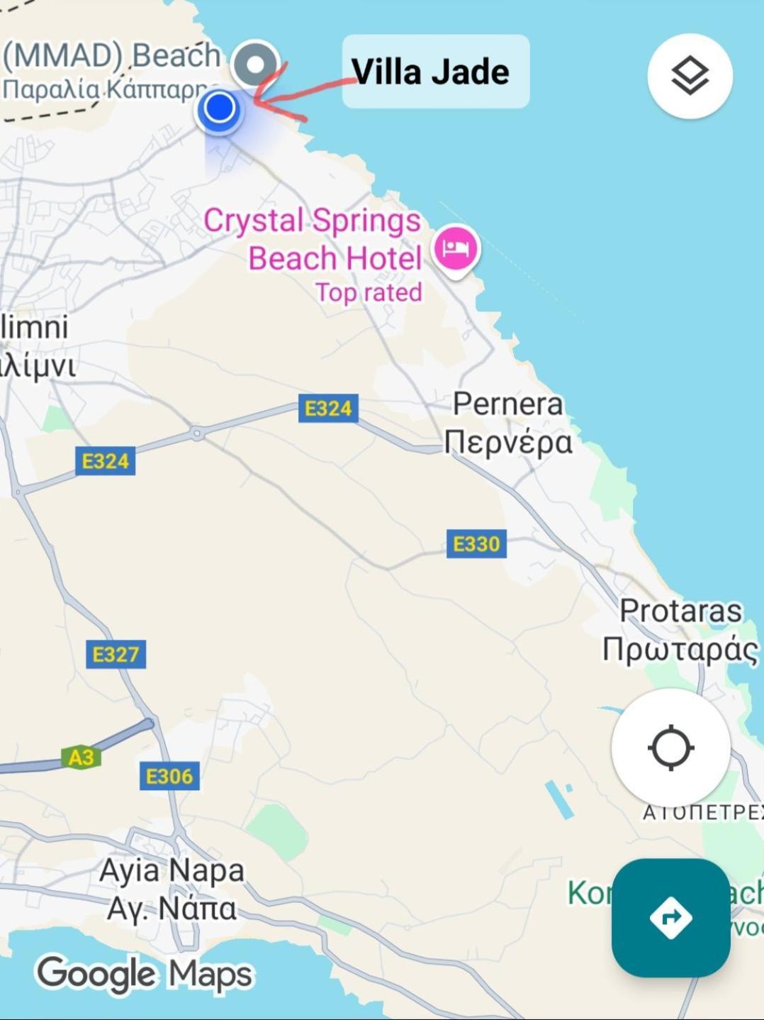 Villa Jade Paralímni Kültér fotó